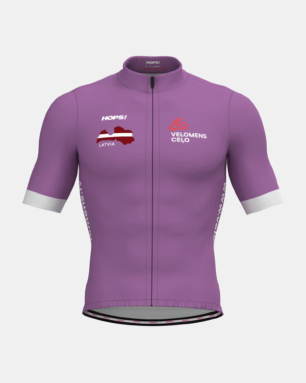 Cycling Jersey VELOMENS / Latvian Lilac Violet