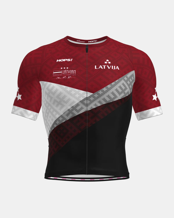 Latvian Triathlon Federation AERO RACE Cycling Jersey for Age-Groups
