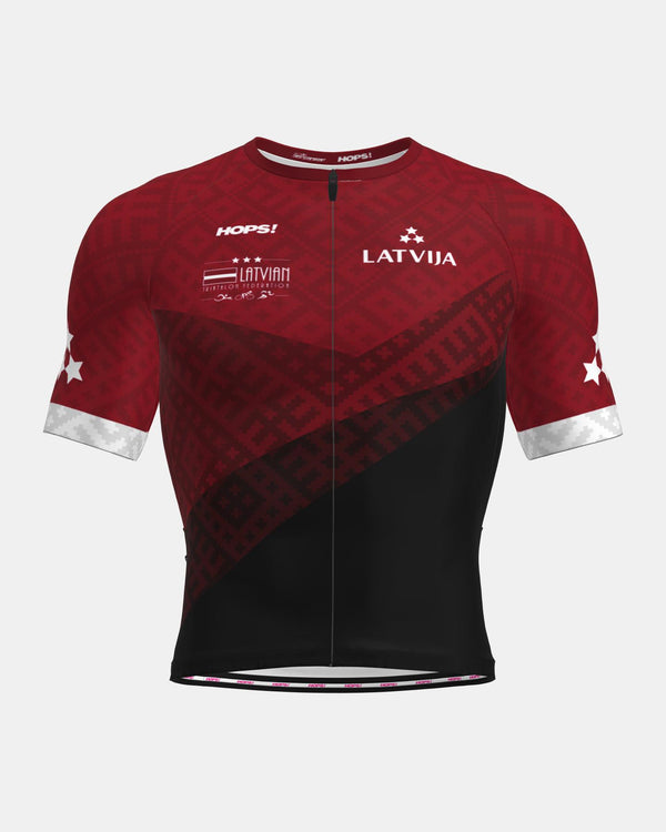 Latvian Triathlon Federation AERO RACE Cycling Jersey for Elite