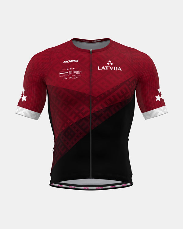 Latvian Triathlon Federation AERO RACE Cycling Jersey for Elite