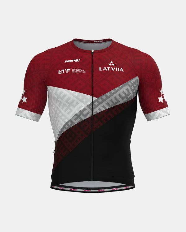 Latvian Triathlon Federation AERO RACE Cycling Jersey for Age-Groups